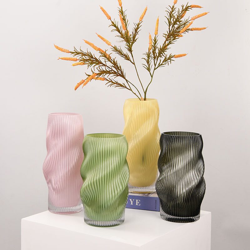 glass vase 1 Wholesale Glass Vase HP-077 - Image 1